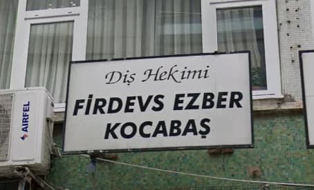 Firdevs Ezber Kocabaş Diş Kliniği