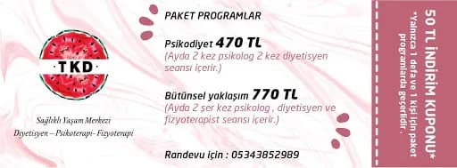 Diyetisyen-TKD Sağlıklı Yaşam Merkezi